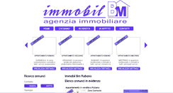 Desktop Screenshot of immobilbm.it